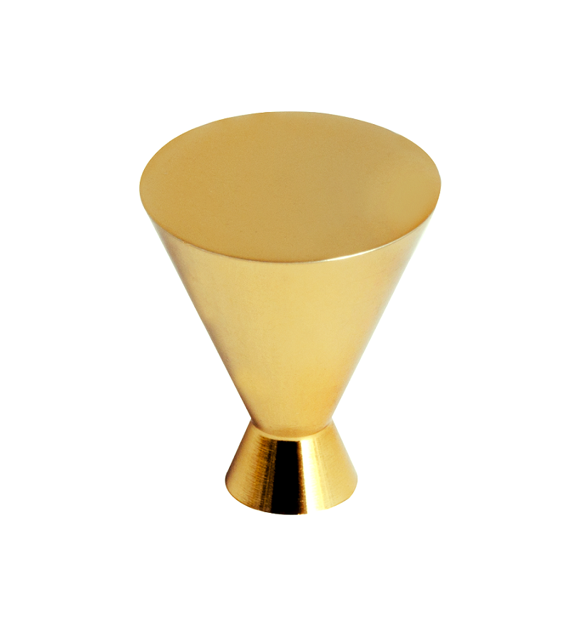 Goldener Schrankknopf – Türknopf – Möbelknopf – Schrankknöpfe – Türknöpfe – Schubladenknopf – MSQDESIGN