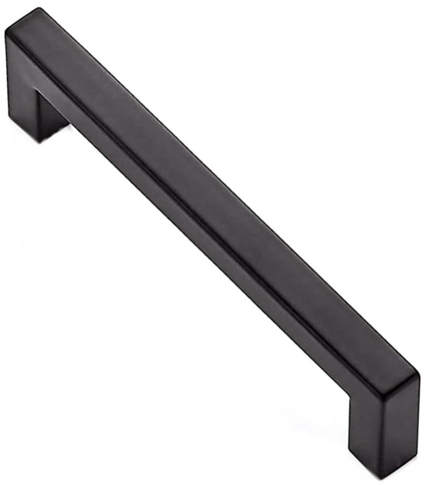 Handgreep RVS zwart Deze prachtige grepen hebben een prachtige moderne look en zijn door de prachtige afwerking aan aanwinst voor uw kastjes. De boorafstand van deze greep is verkrijgbaar in maten: knop , 96 mm , 128 mm , 160 mm , 192 mm en 320 mm .Te gebruiken voor alle soorten kasten , zoals keukenkasten , badkamerkasten , meubelkasten ...
Te gebruiken als onder andere, keukengreep , meubelgreep , meubelbeslag , handgreep , deurgreep , badkamergreep , kastgreep , handgrepen keukenkastjes en ladegreep