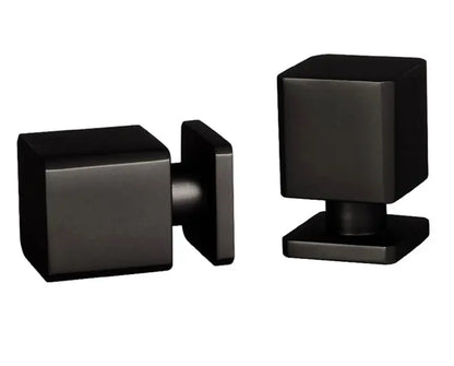 Meubelknop zwart-8200