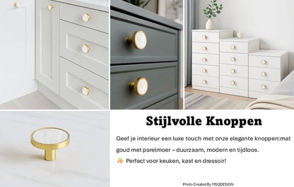 Möbelknopf Gold-8900