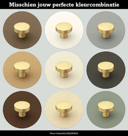 Furniture knob Gold-8600